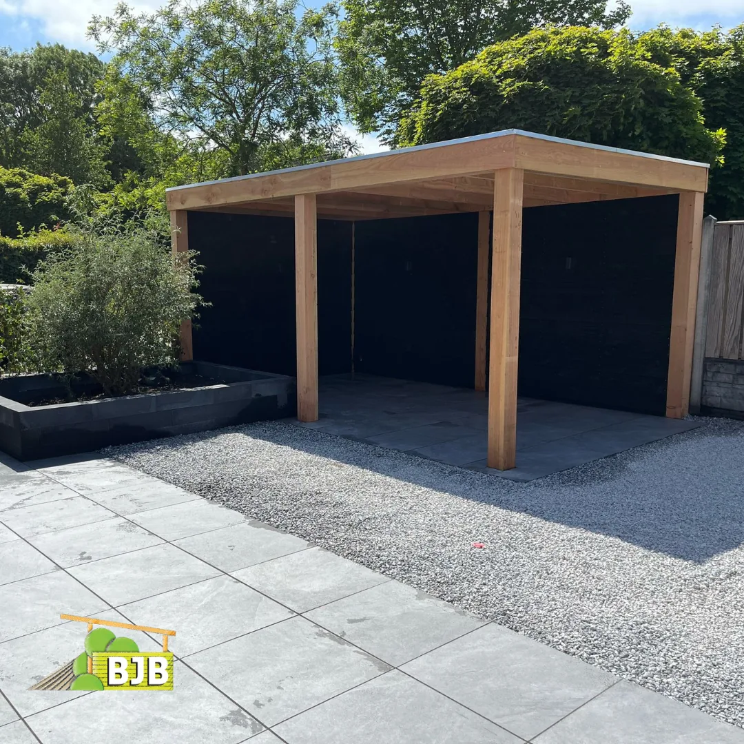 Douglas overkappingen door BJB Bouw & Groenprojecten